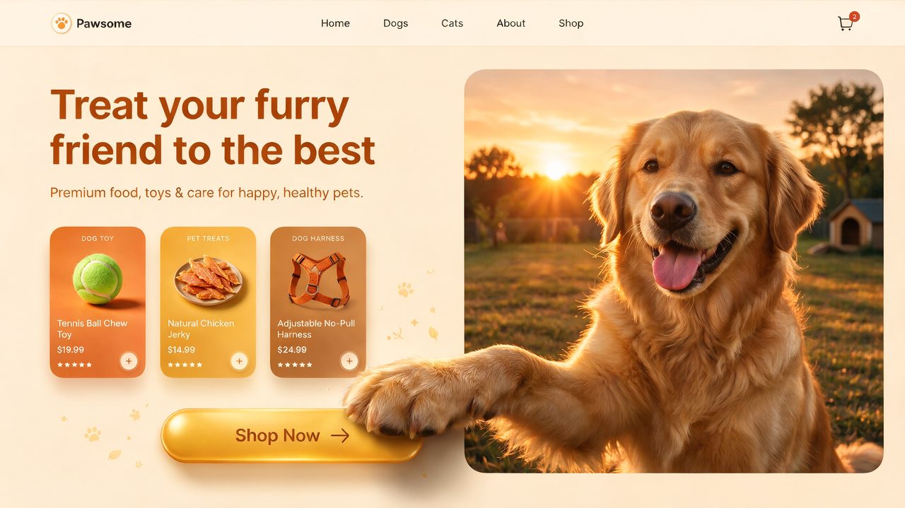 E-commerce Visual Design