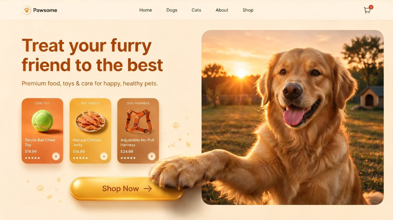 E-commerce Visual Design
