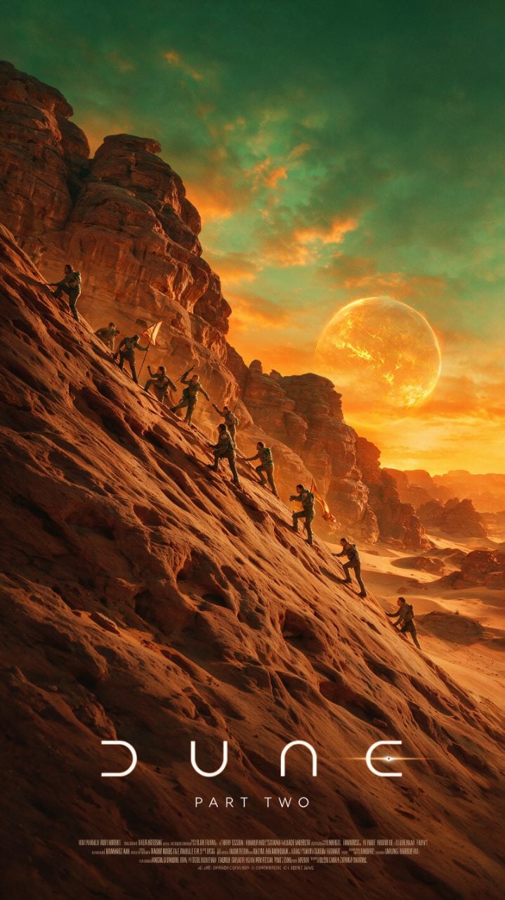 Diagonal Sci Fi Poster