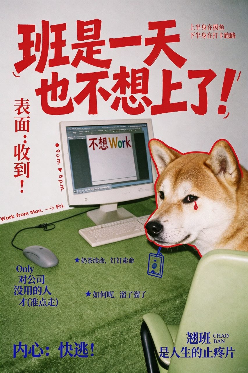 Dont Want To Work Series Poster