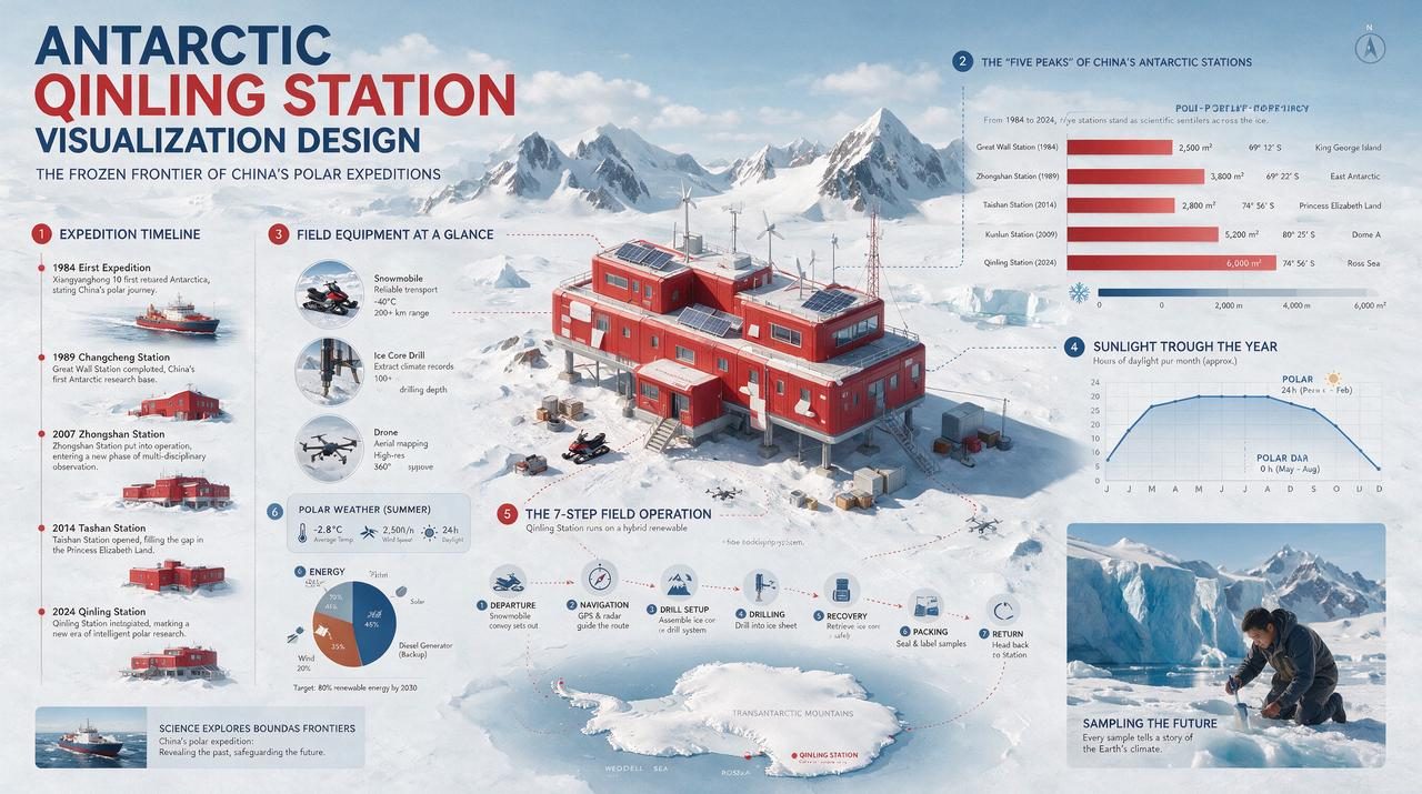Antarctica Qinling Station Expedition Chronicle