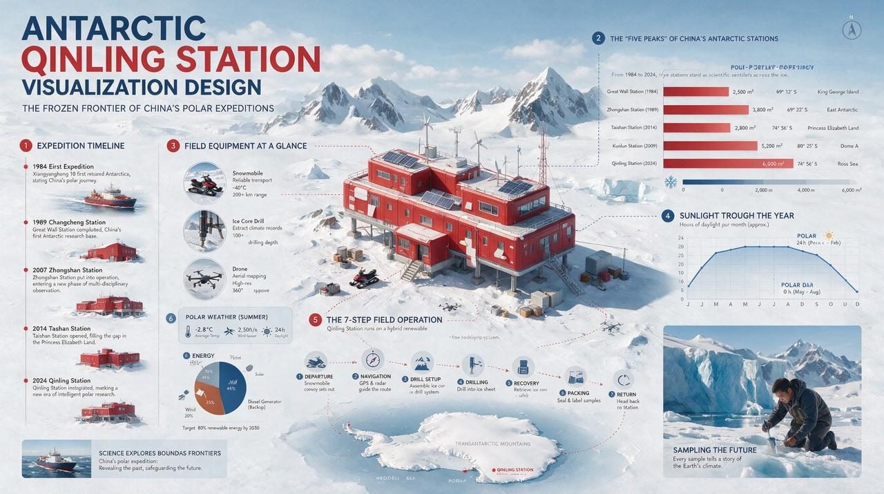 Antarctica Qinling Station Expedition Chronicle