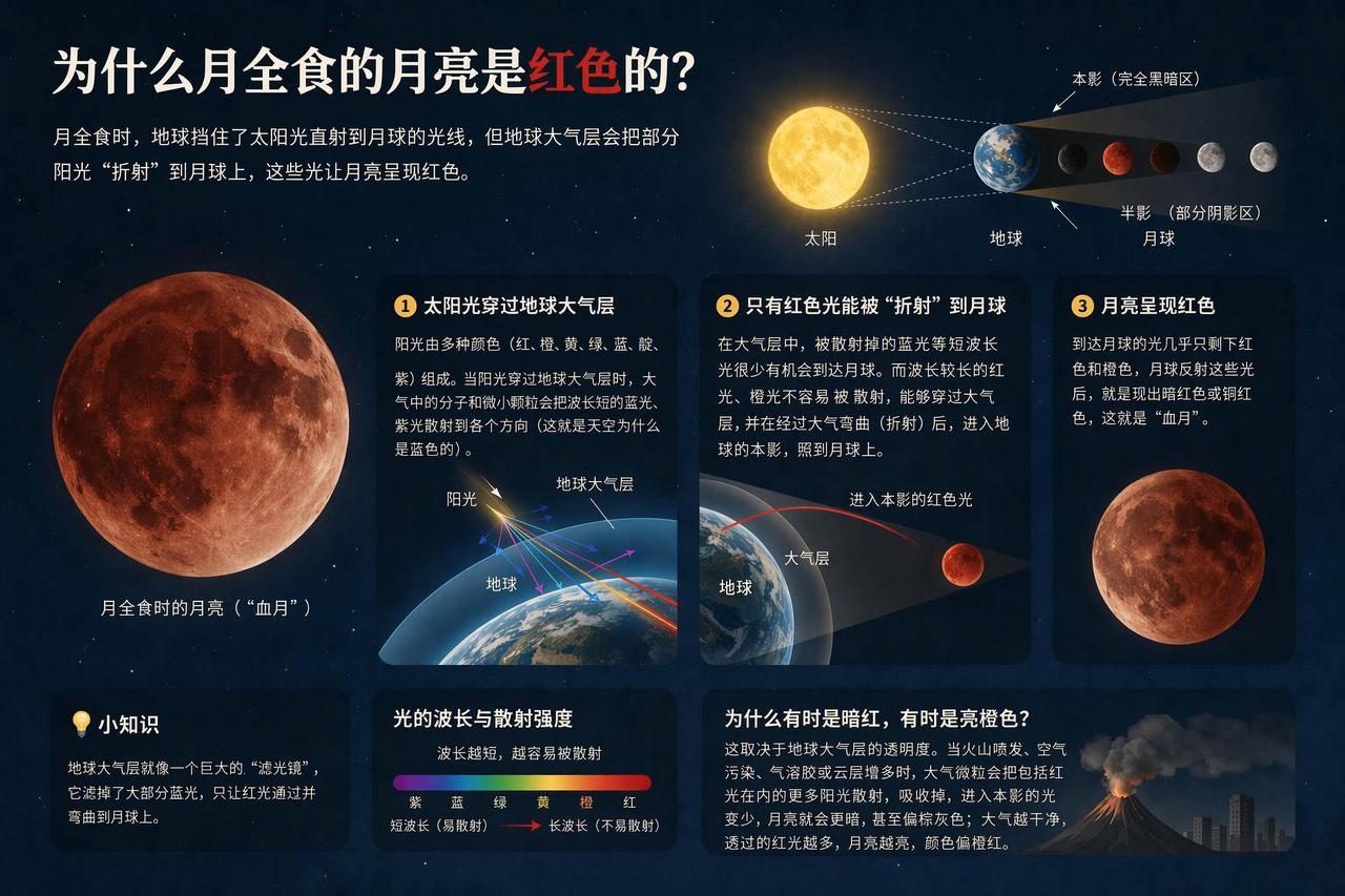 Why The Moon Turns Red