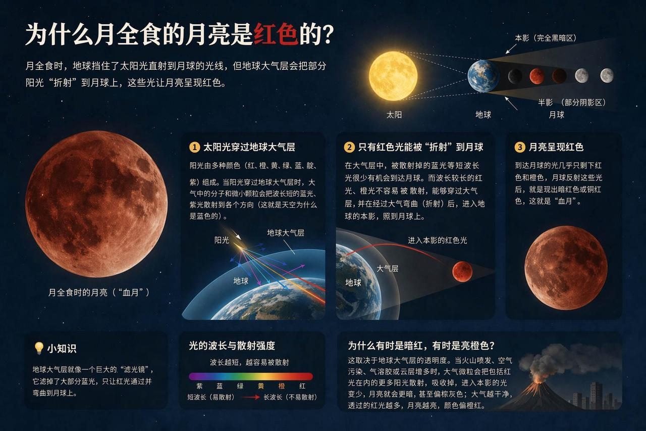 Why The Moon Turns Red
