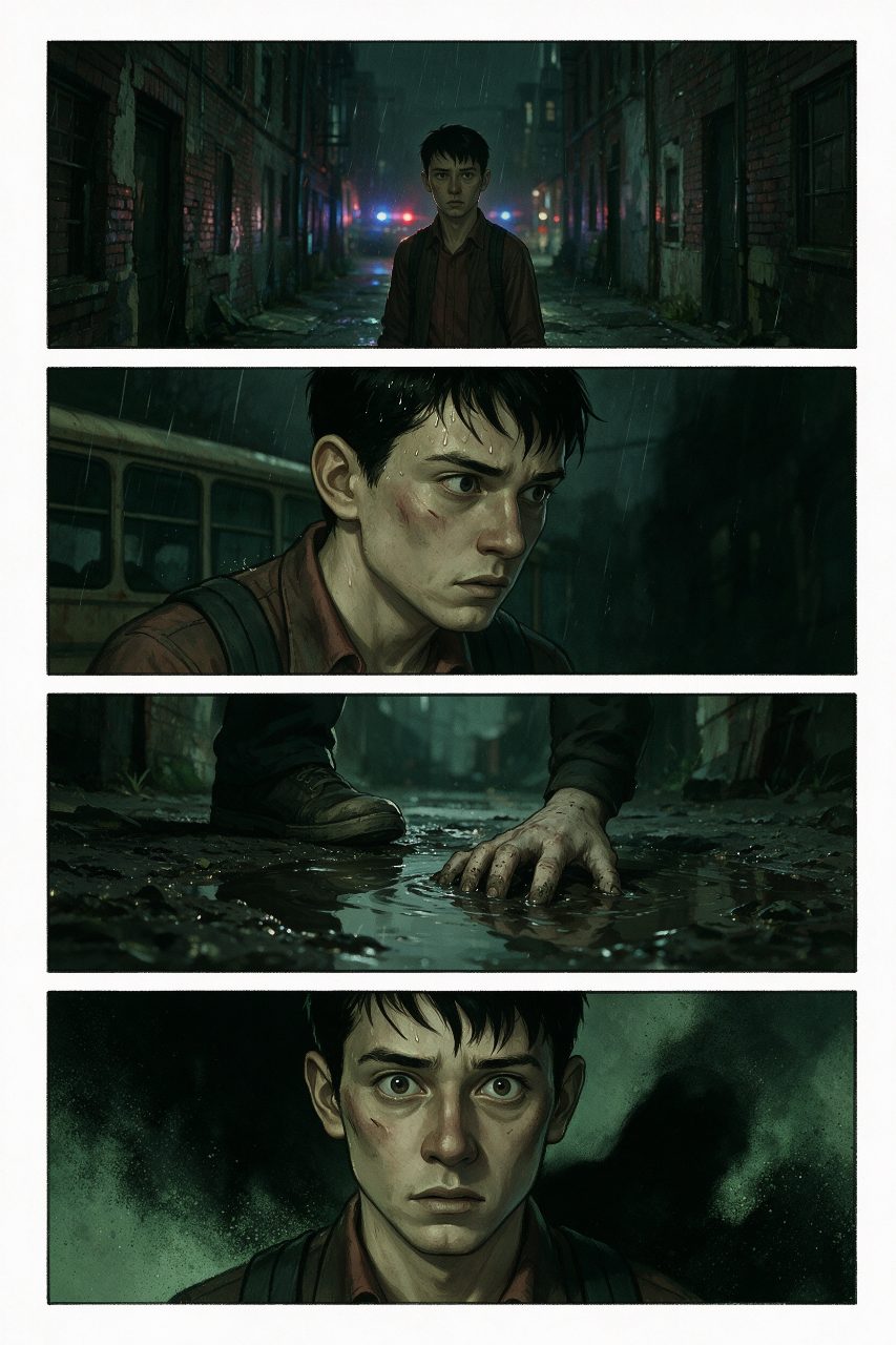 American Horror Comic Gotham Alley