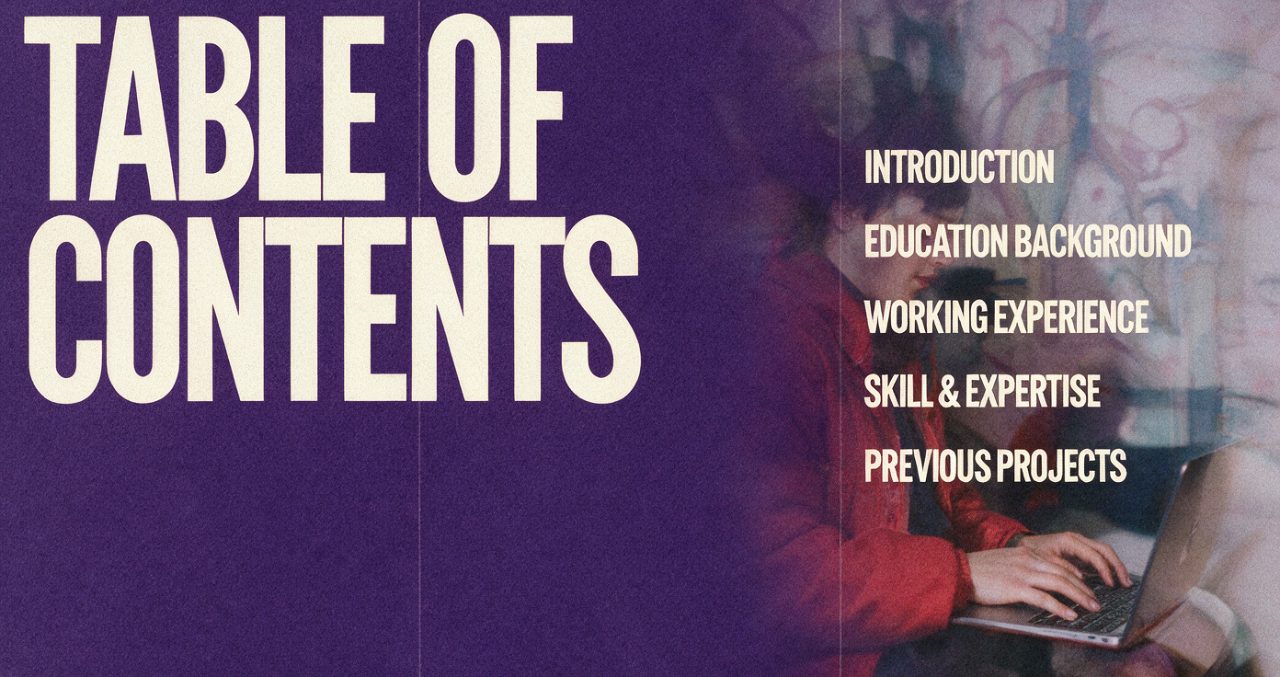 Deep Purple Table Of Contents