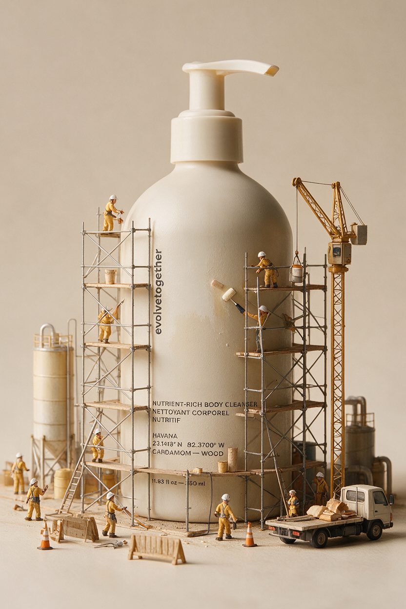 Surreal Miniature Landscape Advertisement