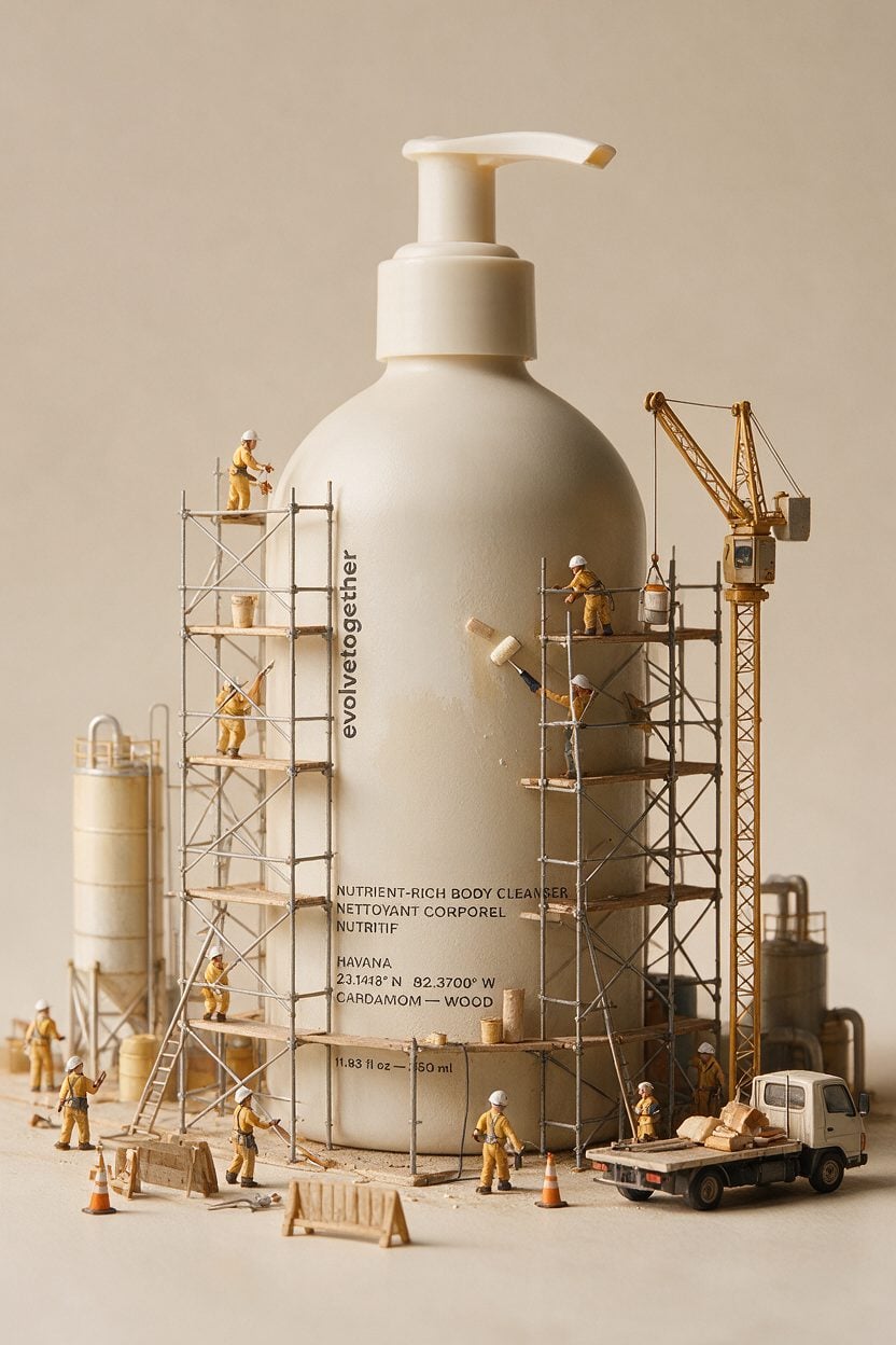 Surreal Miniature Landscape Advertisement