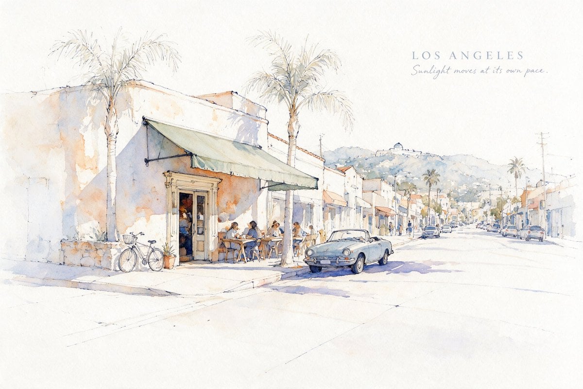 Aquarelle Urban Sketch