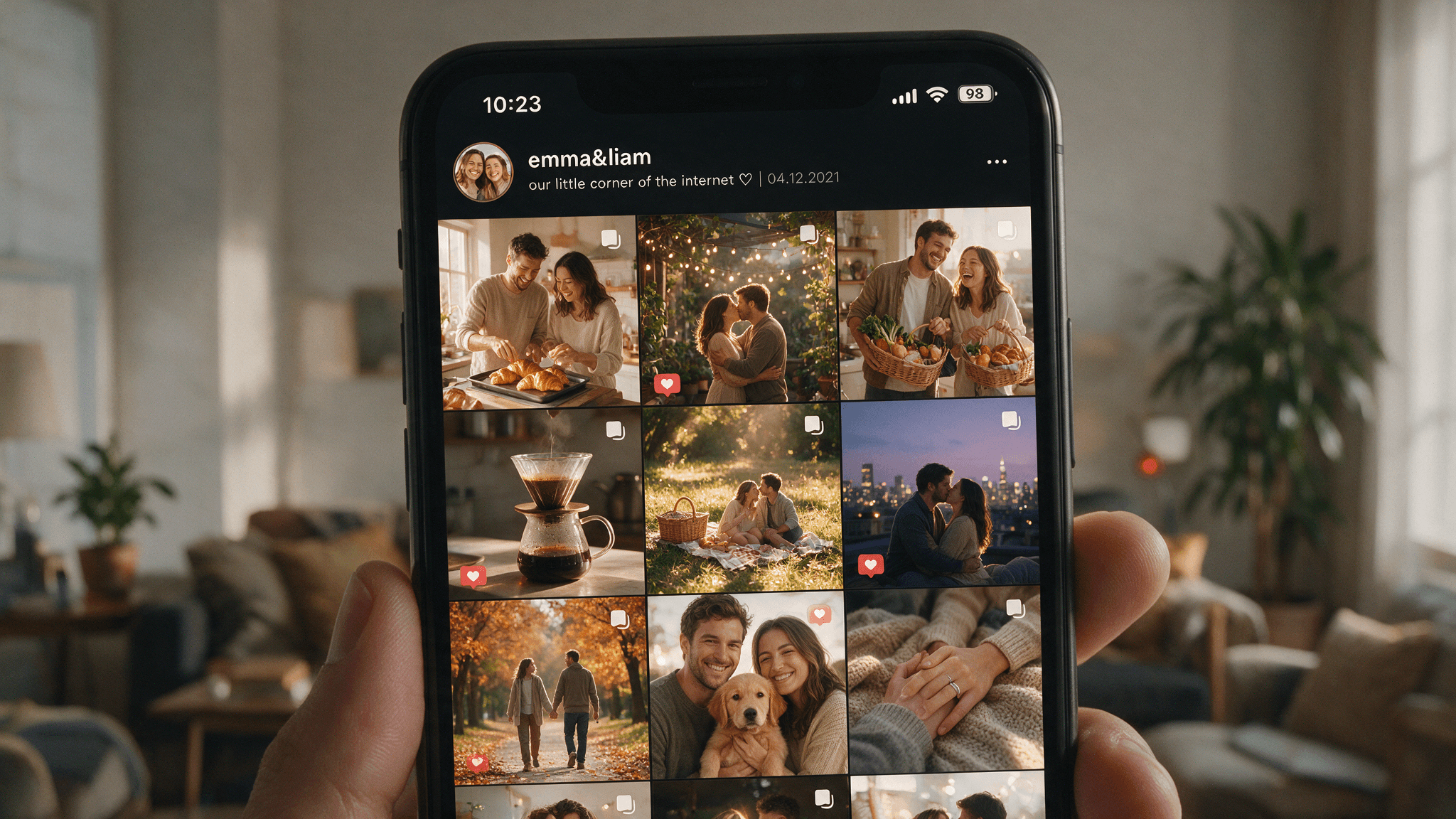 Couple Account Content