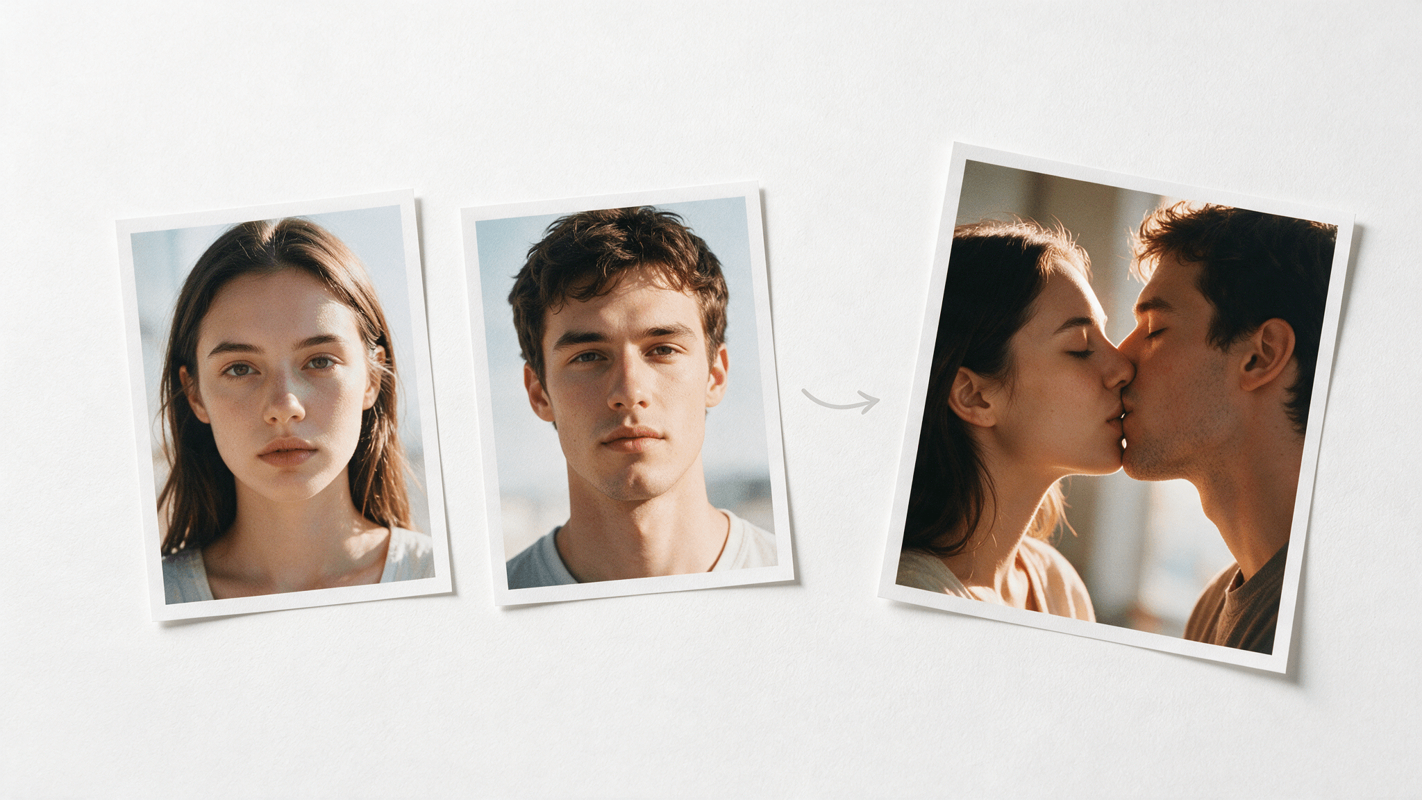 Two-Photo Kiss Blending