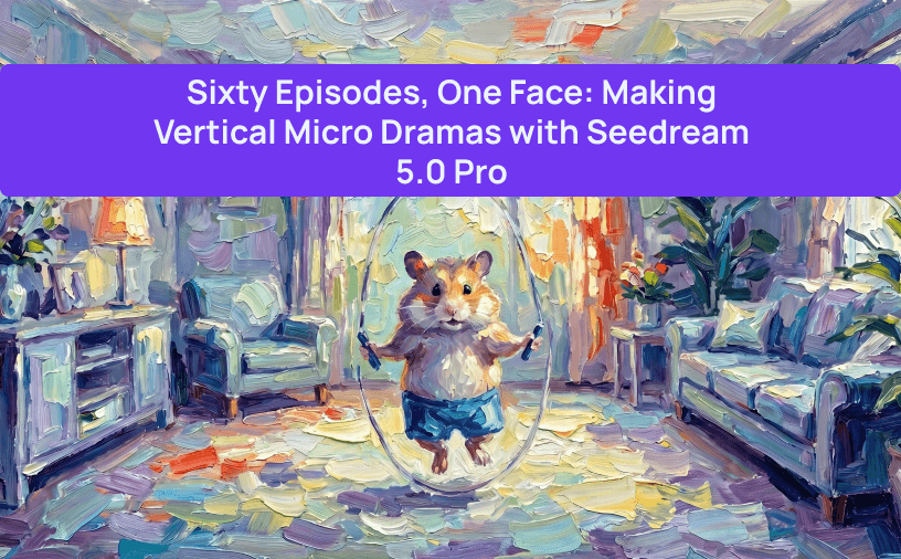 Sixty Episodes, One Face: Making Vertical Micro Dramas with Seedream 5.0 Pro