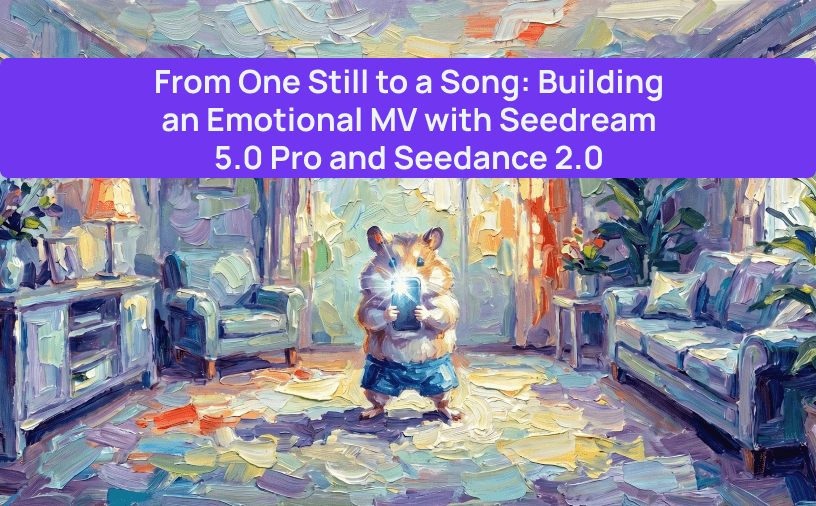 De una imagen fija a una canción: Construyendo un MV emocional con Seedream 5.0 Pro y Seedance 2.0