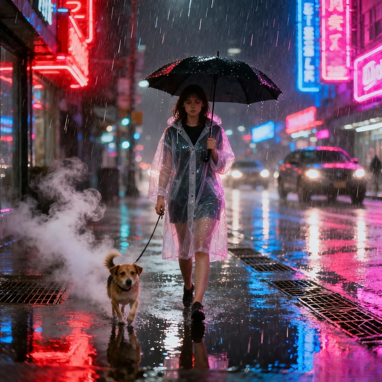 Rainy Street Scene old wan2.6