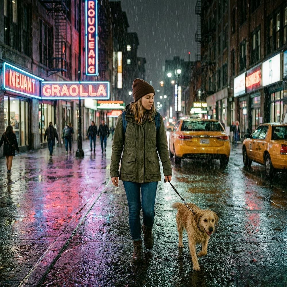 Rainy Street Scene wan2.7