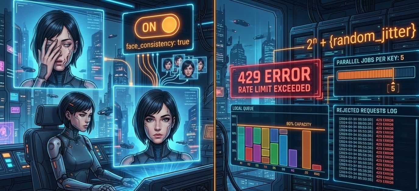 troubleshooting and high-volume API management for AI video generation