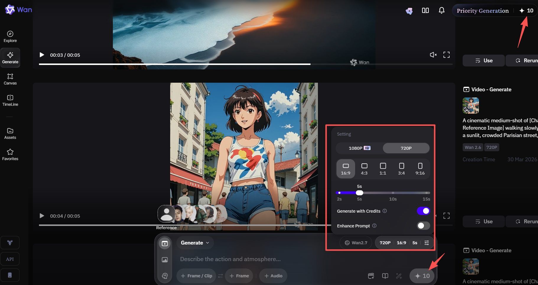 Wan 2.7 image to video AI Free Tier