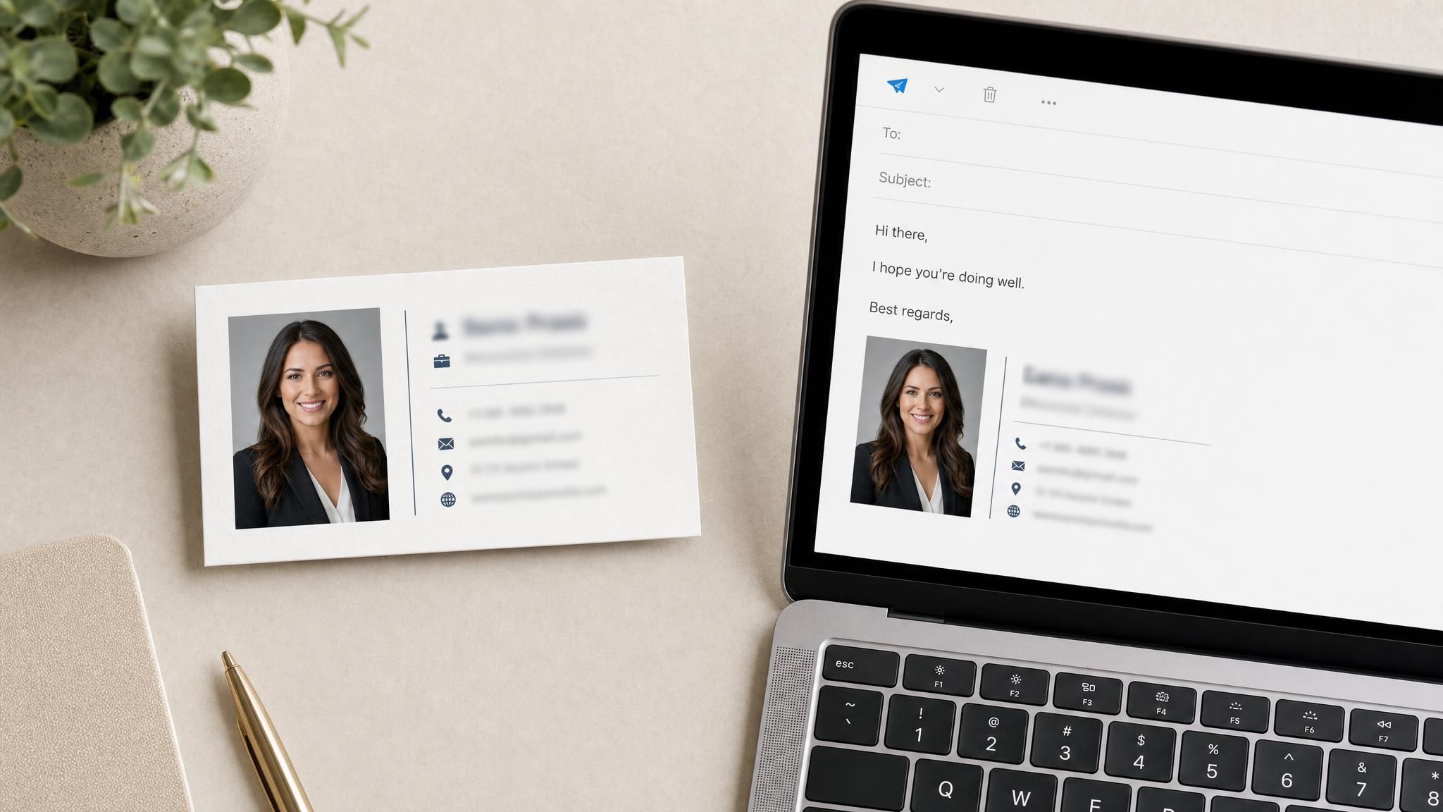Email Signatures and Business Cards