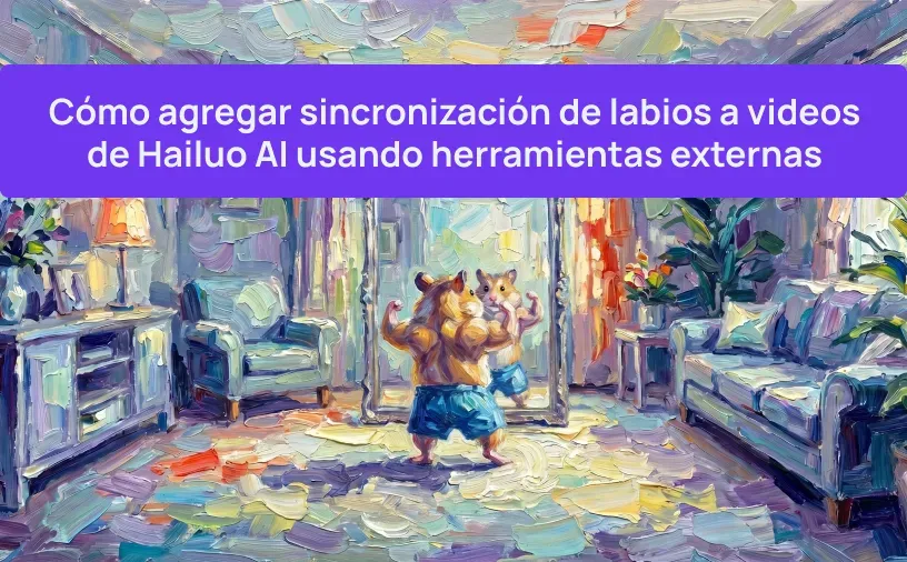 Cómo agregar sincronización de labios a videos de Hailuo AI usando herramientas externas