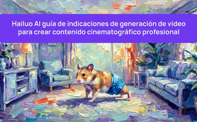 Hailuo AI guía de indicaciones de generación de video para crear contenido cinematográfico profesional