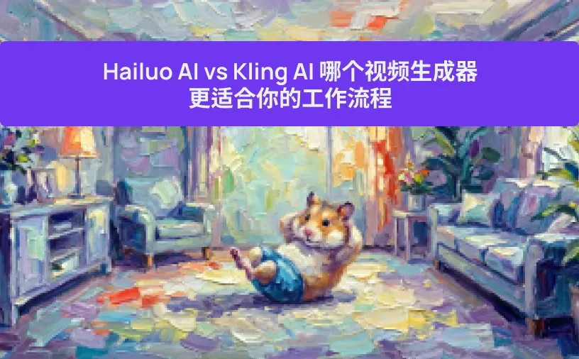 Hailuo AI vs Kling AI 哪个视频生成器更适合你的工作流程