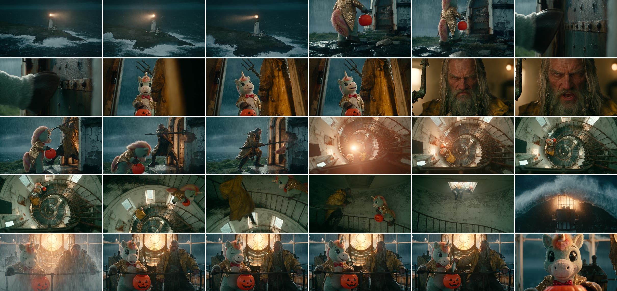 Seedance 2.5, one frame per second (0–29s)
