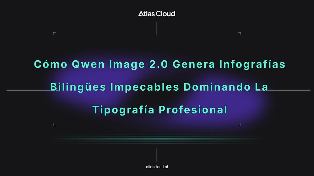 Cómo Qwen Image 2.0 genera infografías bilingües impecables dominando la tipografía profesional