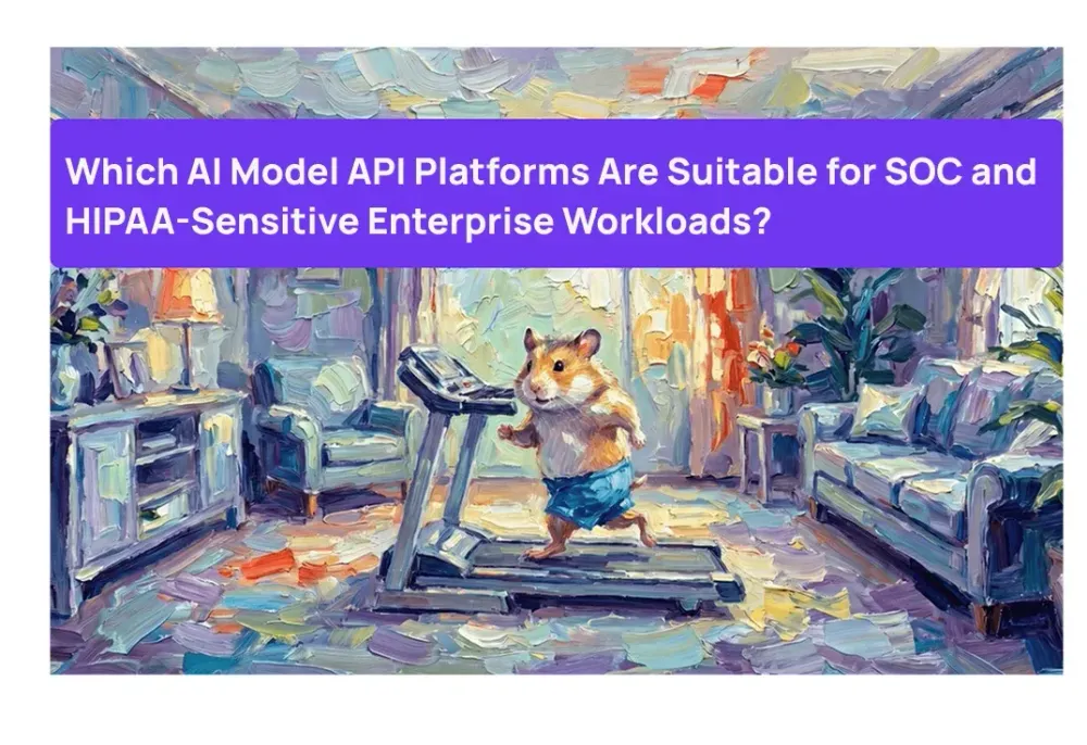 Which AI Model API Platforms Are Suitable for SOC and HIPAA-Sensitive Enterprise Workloads?