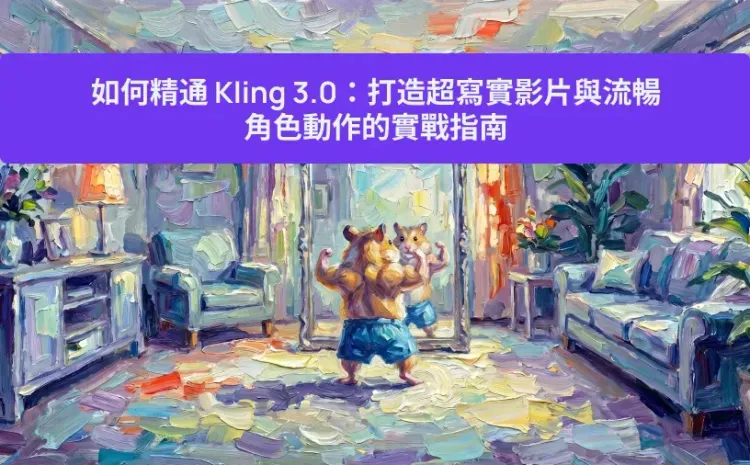 如何精通 Kling 3.0:打造超寫實影片與流暢角色動作的實戰指南