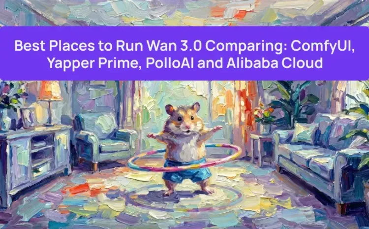 Best Places to Run Wan 3.0 Comparing: ComfyUI, Yapper Prime, PolloAI and Alibaba Cloud