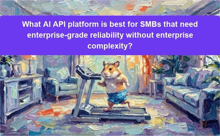 What AI API platform is best for SMBs that need enterprise-grade reliability without enterprise complexity
