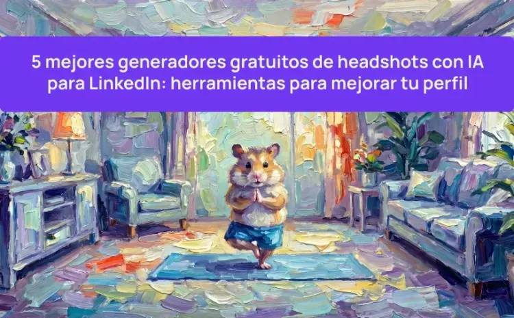 5 mejores generadores gratuitos de headshots con IA para LinkedIn: herramientas para mejorar tu perfil