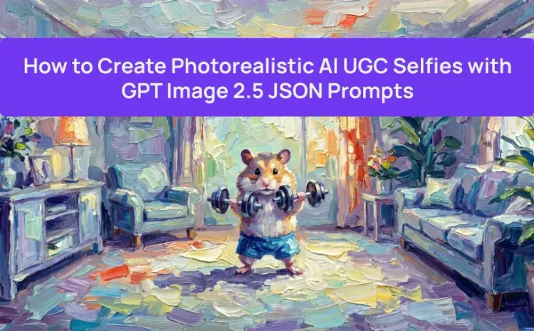 How to Create Photorealistic AI UGC Selfies with GPT Image 2.5 JSON Prompts