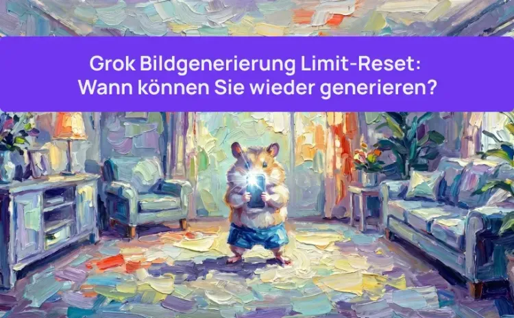 Grok Bildgenerierung Limit-Reset: Wann können Sie wieder generieren?