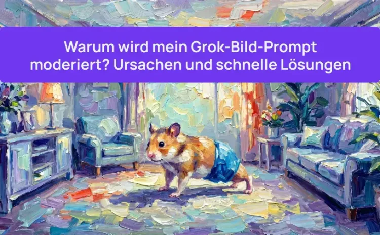 Warum wird mein Grok-Bild-Prompt moderiert? Ursachen und schnelle Lösungen