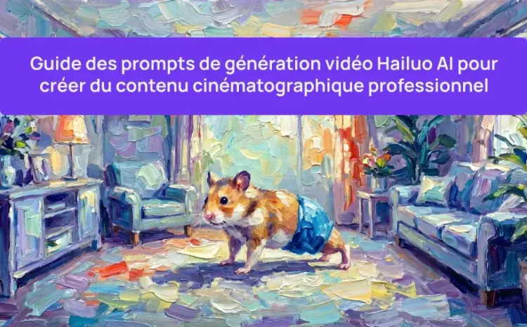 Guide des prompts de génération vidéo Hailuo AI pour créer du contenu cinématographique professionnel