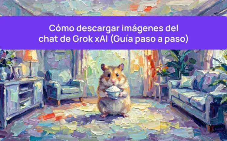 Cómo descargar imágenes del chat de Grok xAI (Guía paso a paso)