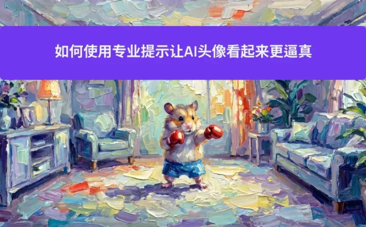 如何使用专业提示让AI头像看起来更逼真
