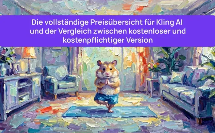 Die vollständige Preisübersicht für Kling AI und der Vergleich zwischen kostenloser und kostenpflichtiger Version