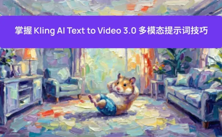 掌握 Kling AI Text to Video 3.0 多模态提示词技巧