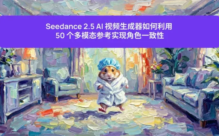 Seedance 2.5 AI 视频生成器如何利用 50 个多模态参考实现角色一致性