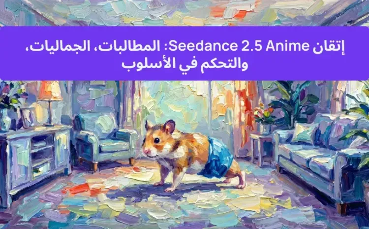 إتقان Seedance 2.5 Anime: المطالبات، الجماليات، والتحكم في الأسلوب