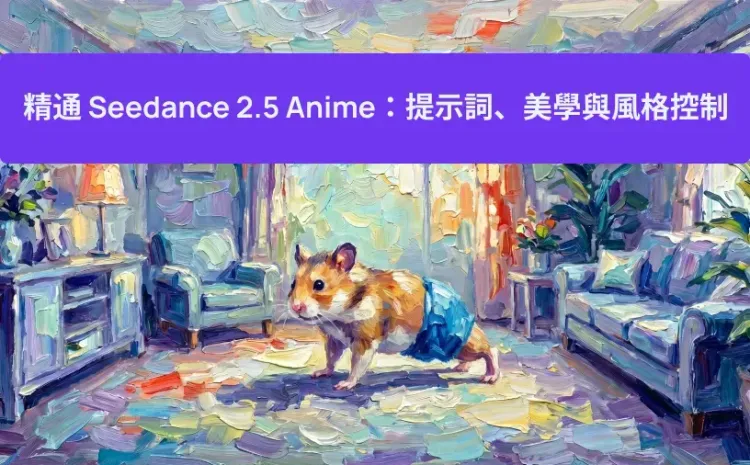 精通 Seedance 2.5 Anime:提示詞、美學與風格控制