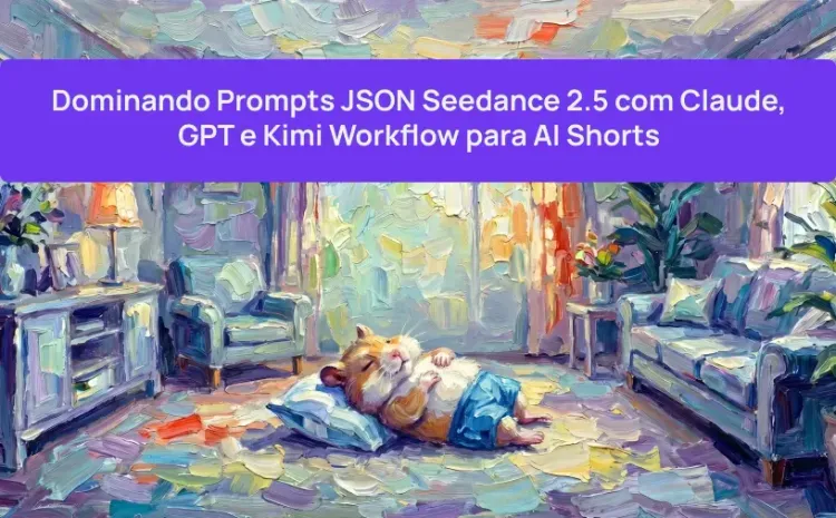 Dominando Prompts JSON Seedance 2.5 com Claude, GPT e Kimi Workflow para AI Shorts
