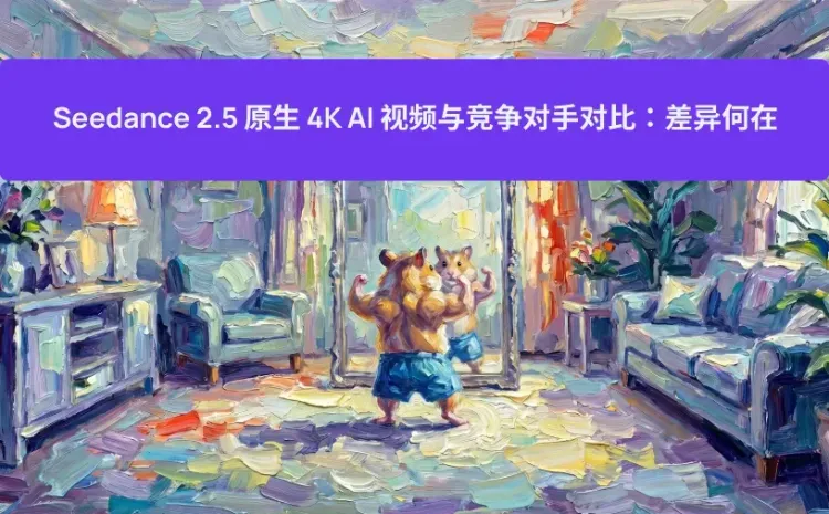 Seedance 2.5 原生 4K AI 视频与竞争对手对比:差异何在