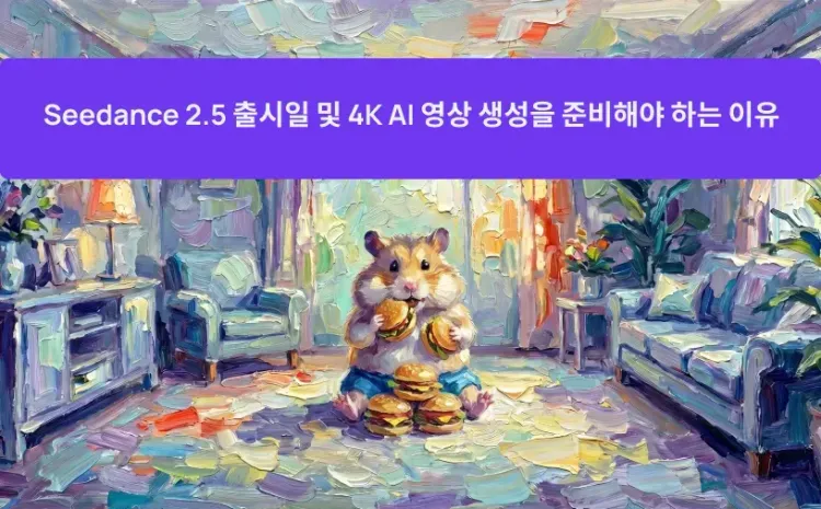 Seedance 2.5 출시일 및 4K AI 영상 생성을 준비해야 하는 이유