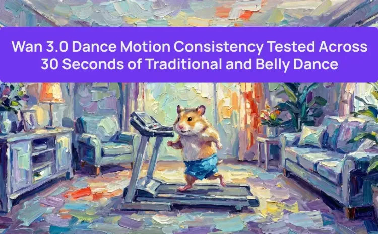 Wan 3.0 Dance Motion Consistency Tested Across 30 Seconds of Traditional and Belly Dance