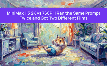 MiniMax H3 2K vs 768P: I Ran the Same Prompt Twice and Got Two Different Films