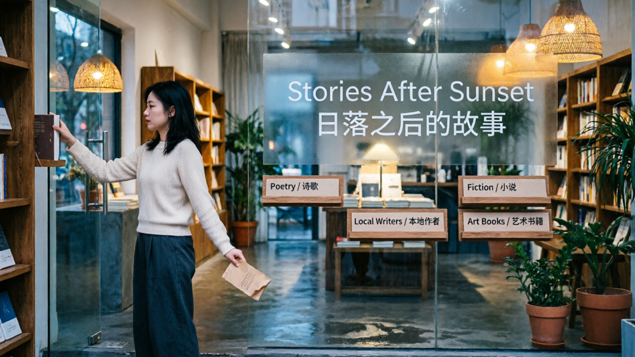 Qwen Image Bilingual Typography