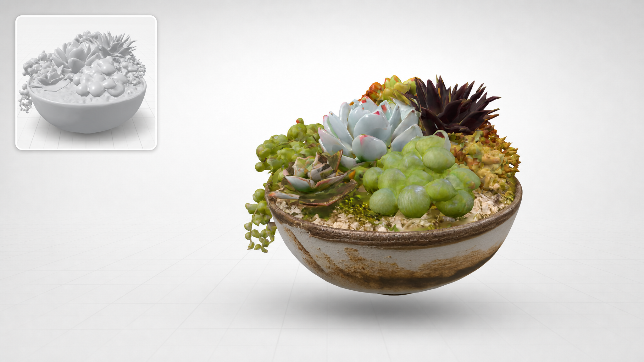 Generated with Hunyuan 3D Rapid Image-to-3D on Atlas Cloud